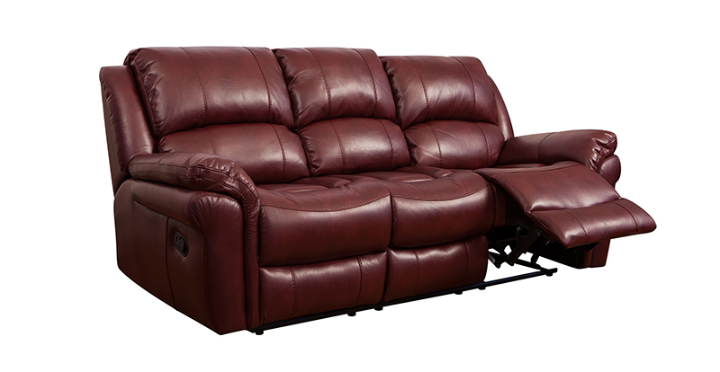 Modern American Style Furniture Rocker Functional Leather Recliner Sofa