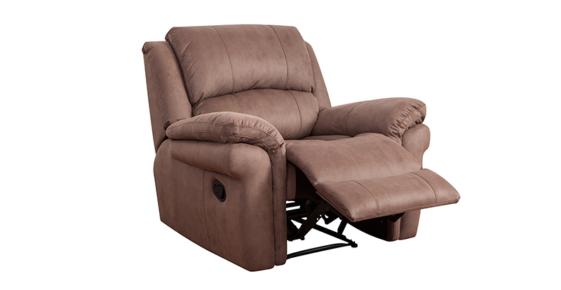 Modern American Style Furniture Rocker Functional Leather Recliner Sofa