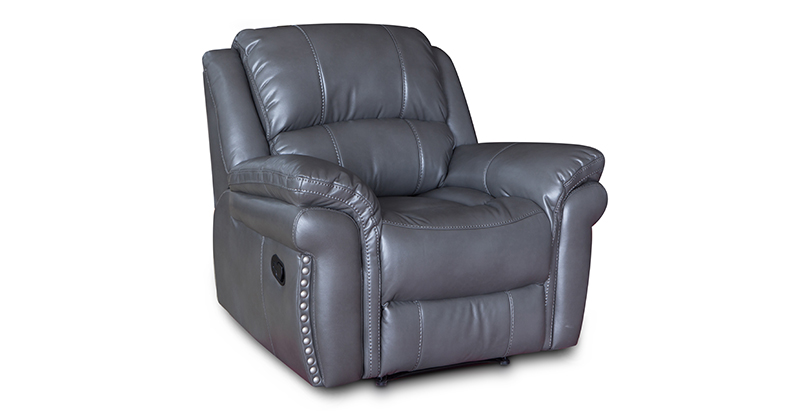 Modern American Style Furniture Rocker Functional Leather Recliner Sofa