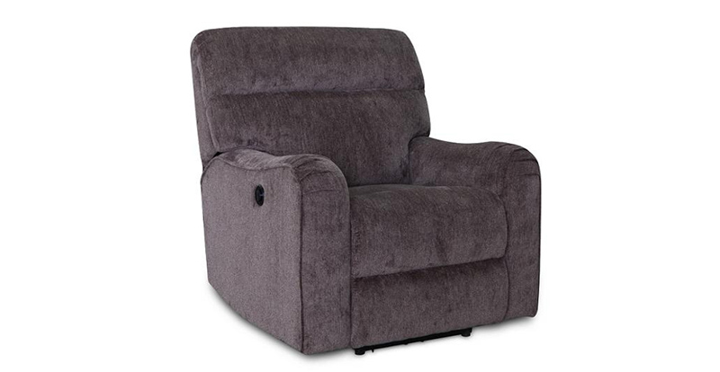 Modern Living Room Fabric 1+2+3 Electric Recliner Sofa