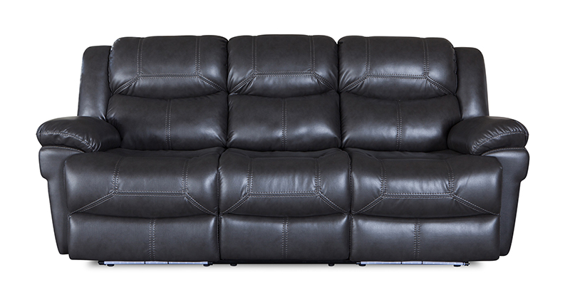 Factory Wholesale Home Furniture Genuine Leather 1+2+3 Recliner Sofa