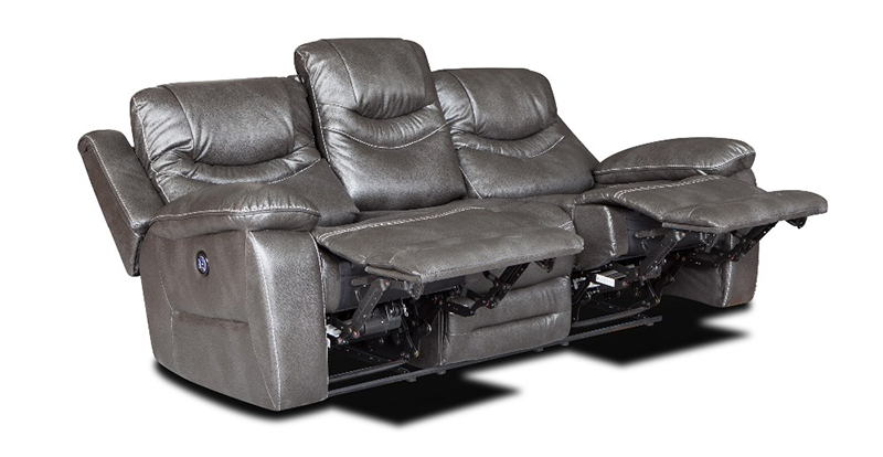 China Furniture Comfortable Genuine Leather Modern Electric Recliner Sofa