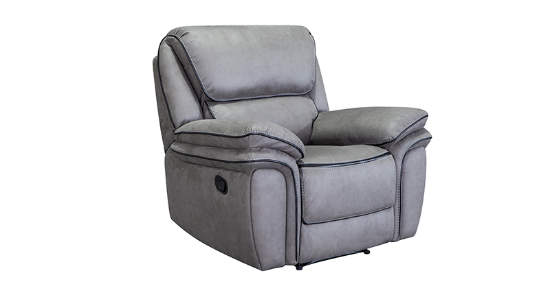 European style Home Furniture 1+2+3 soft fabric Recliner Sofa